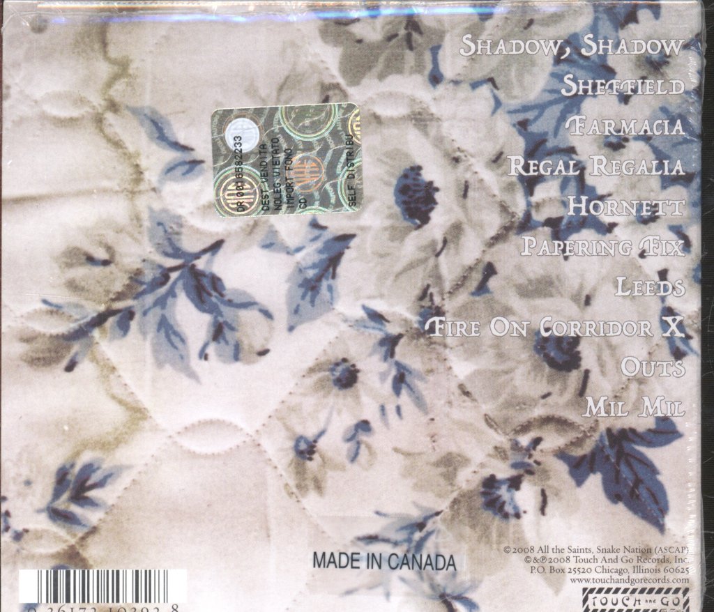 All The Saints - Fire On Corridor X - Cd