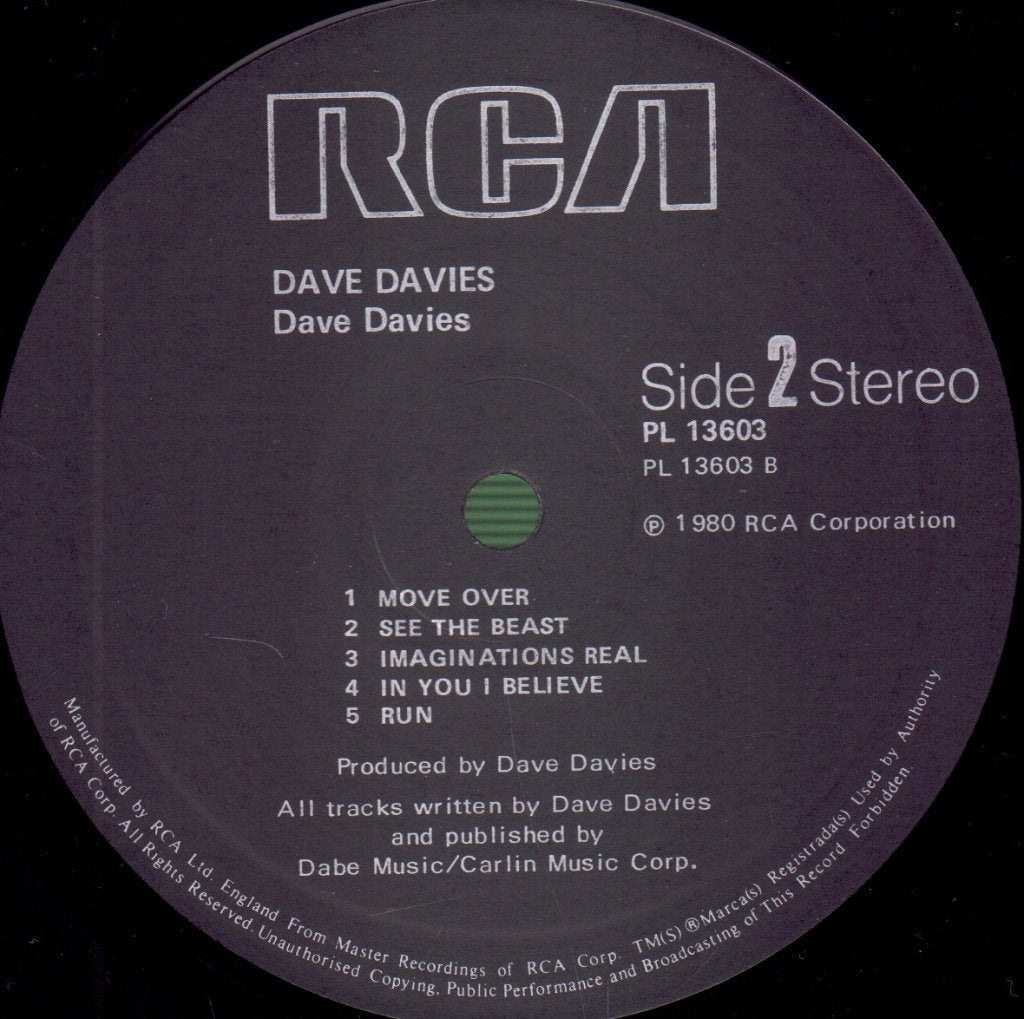 Dave Davies - Dave Davies - Lp