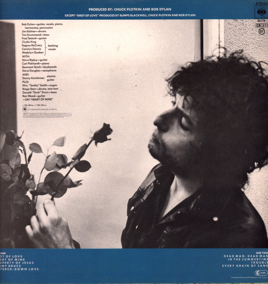 Bob Dylan - Shot Of Love - Lp