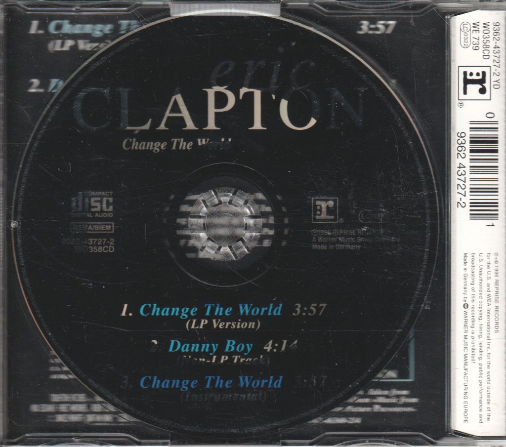 Eric Clapton - Change The World - Cd