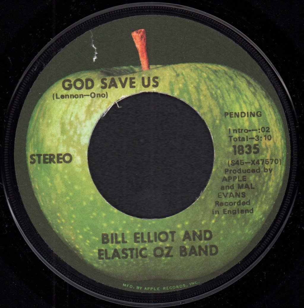 Elastic Oz Band - God Save Us - 7 Inch