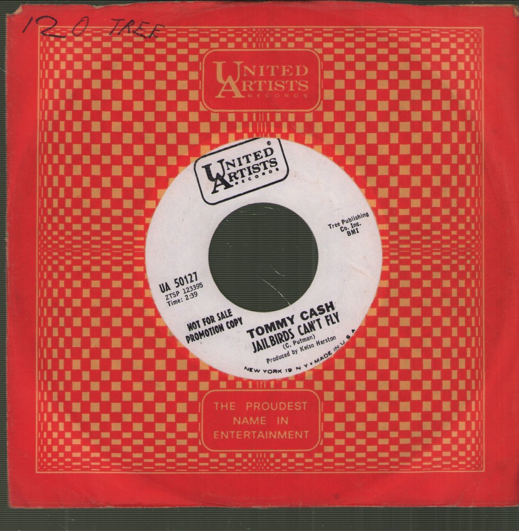 Tommy Cash - That's Where My Baby Use To Be - 7 Inch