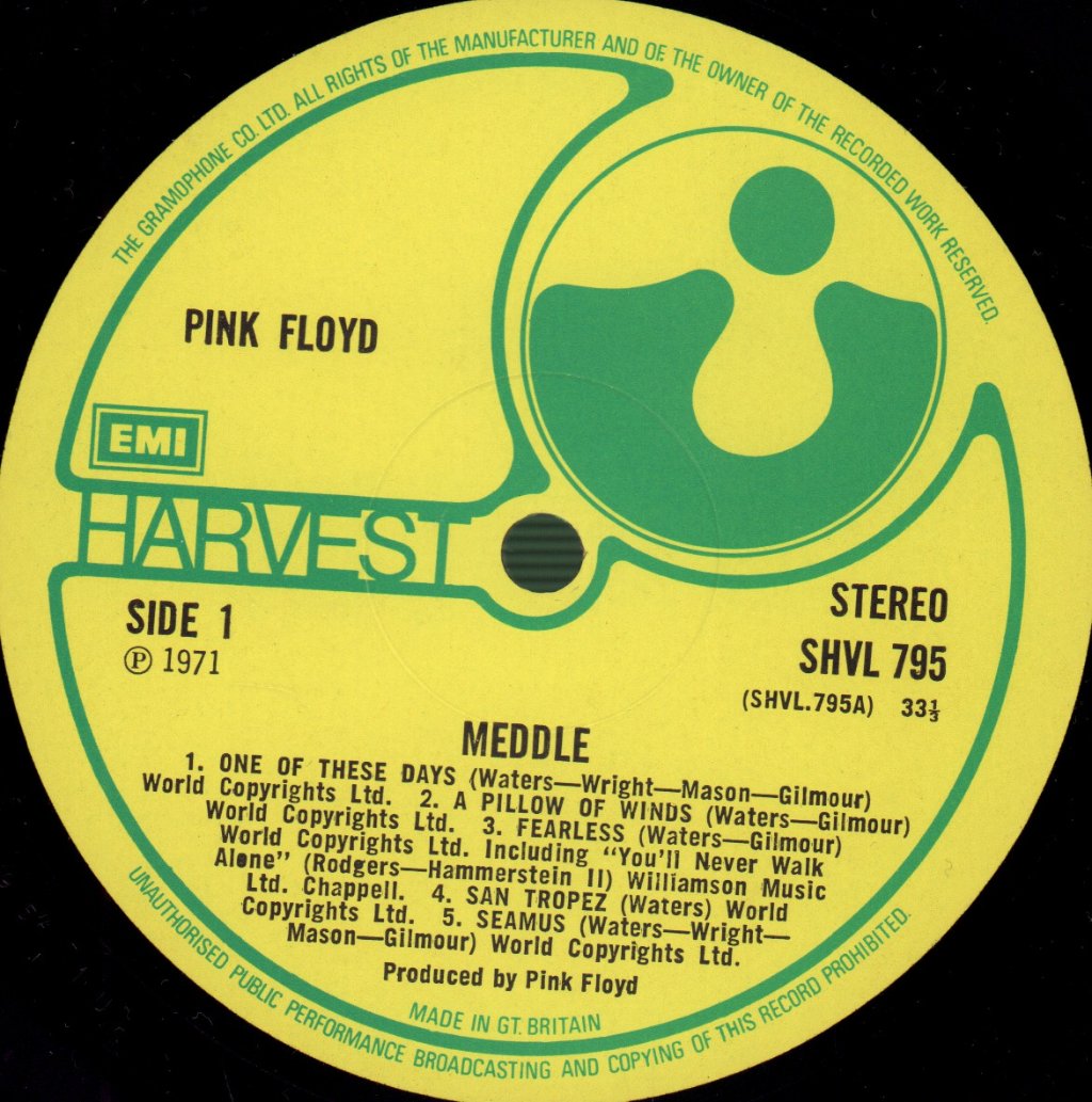 Pink Floyd - Meddle - Lp