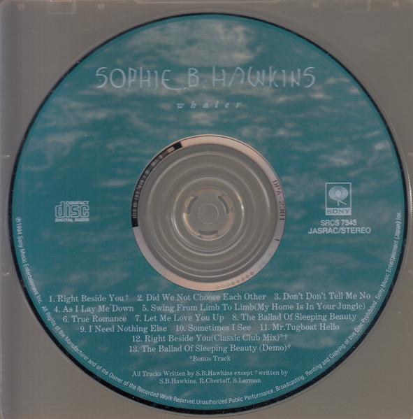 Sophie B Hawkins - Whaler - Cd