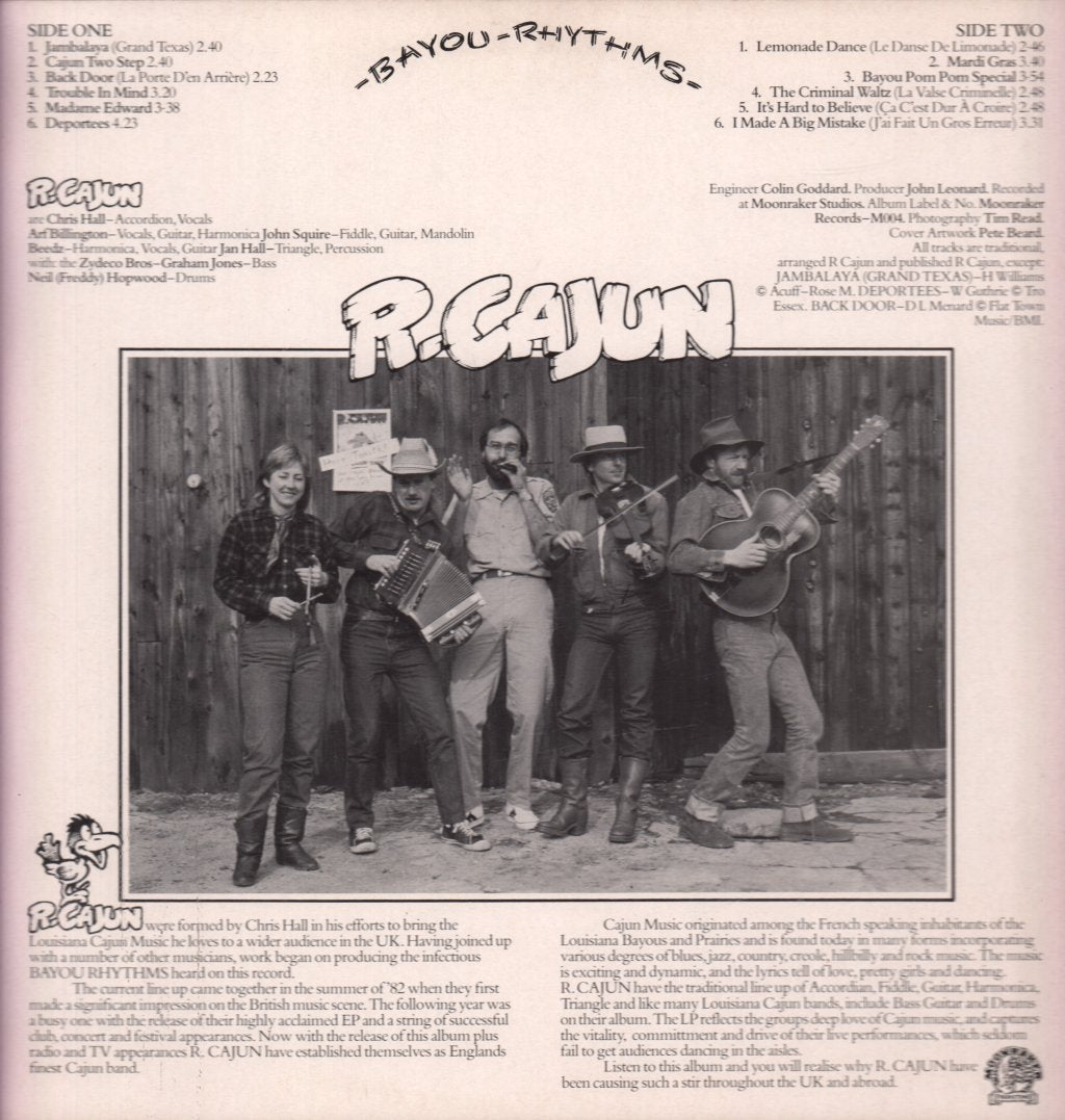 R. Cajun - Bayou Rhythms - Lp