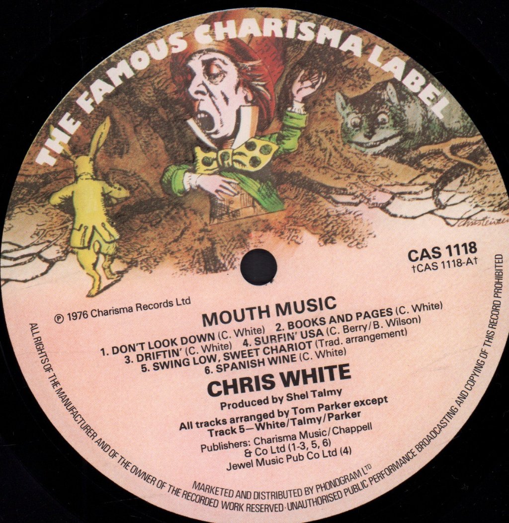 Chris White - Mouth Music - Lp