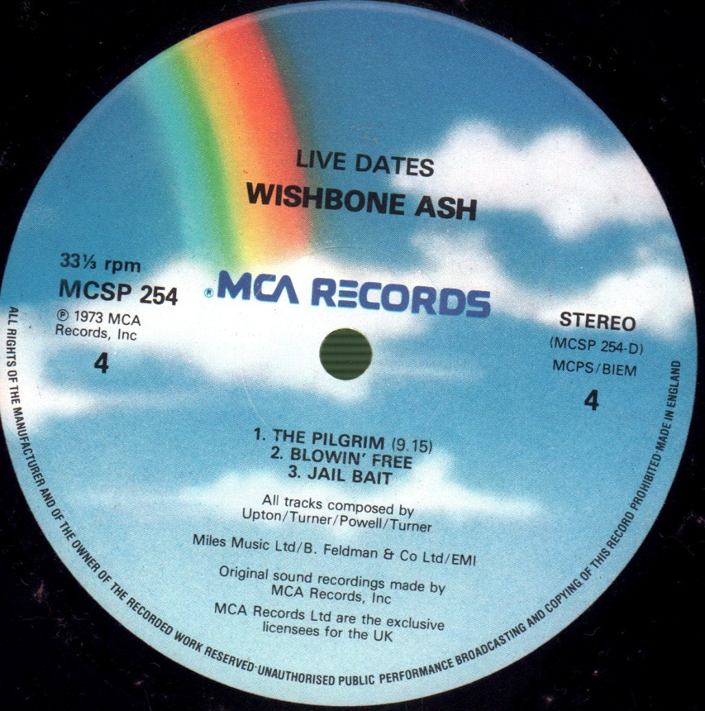 Wishbone Ash - Live Dates - Double Lp