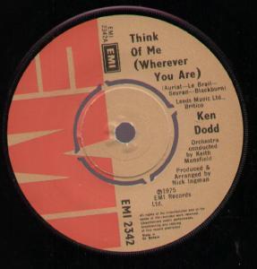 Ken Dodd - Think Of Me - 7 Inch
