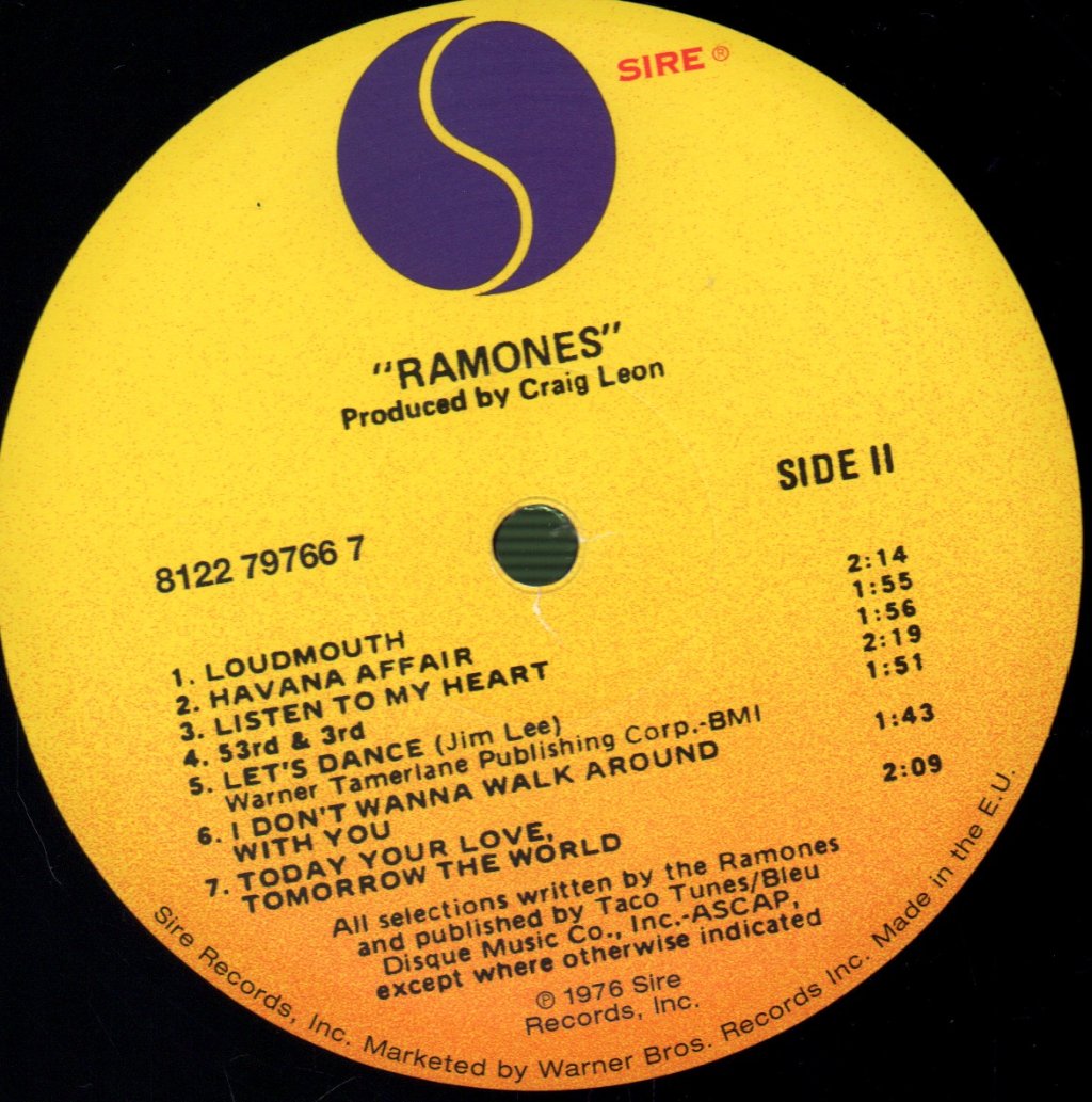 Ramones - Ramones - Lp