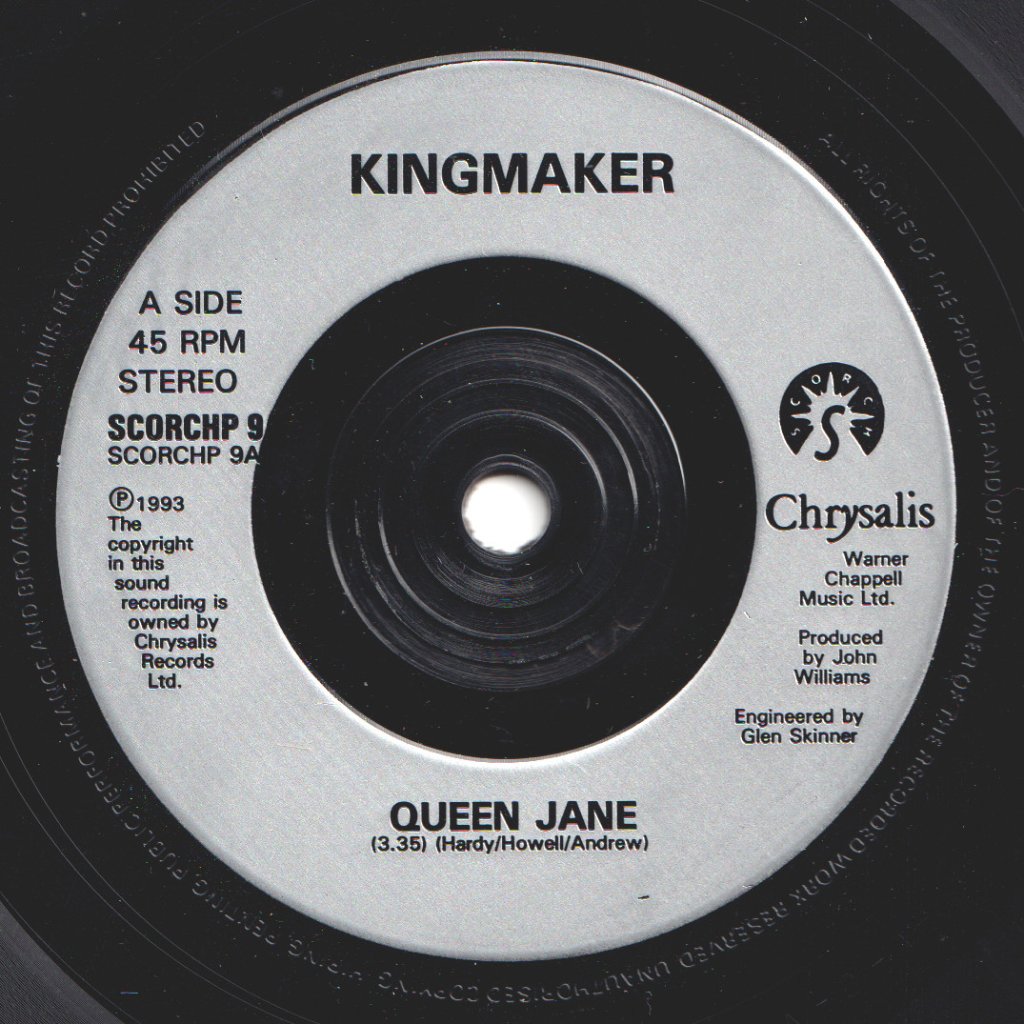 Kingmaker - Queen Jane - 7 Inch
