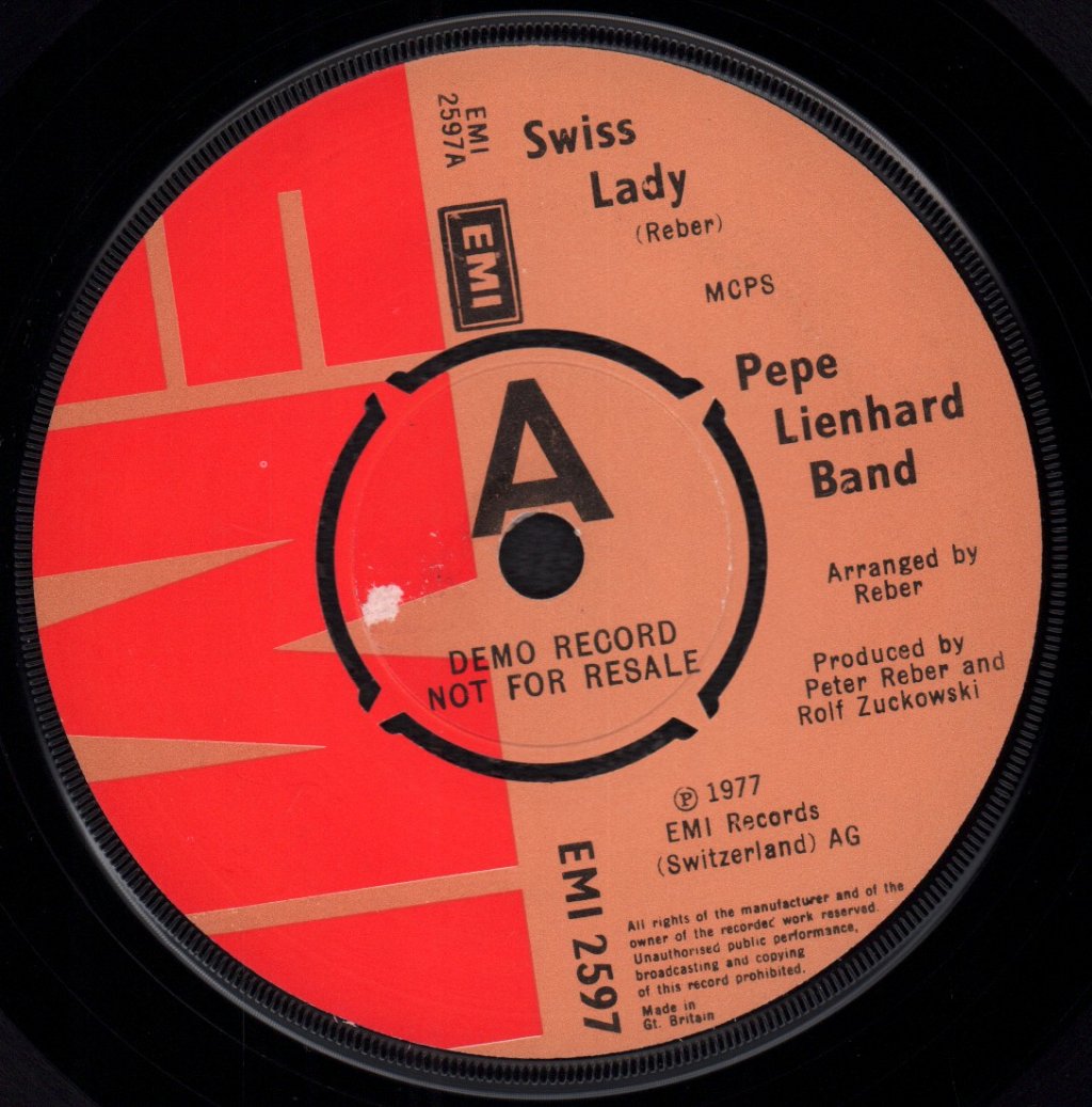 Pepe Leinhard Band - Swiss Lady - 7 Inch