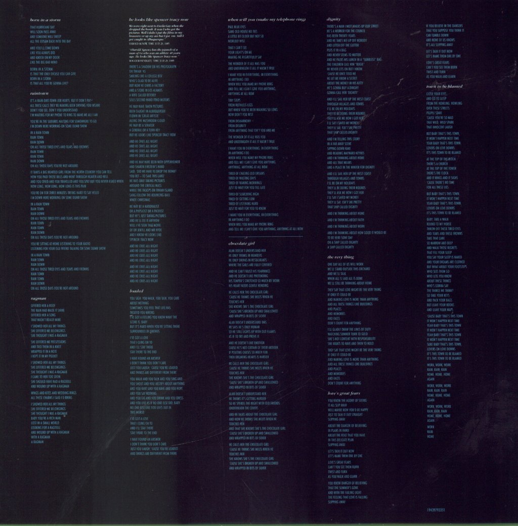 Deacon Blue - Raintown (National Album Day 2020) - Lp