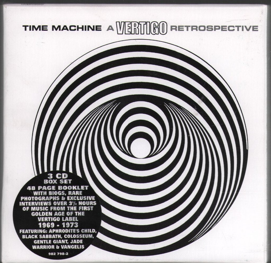 Various Artists - Time Machine - A Vertigo Retrospective - Triple Cd