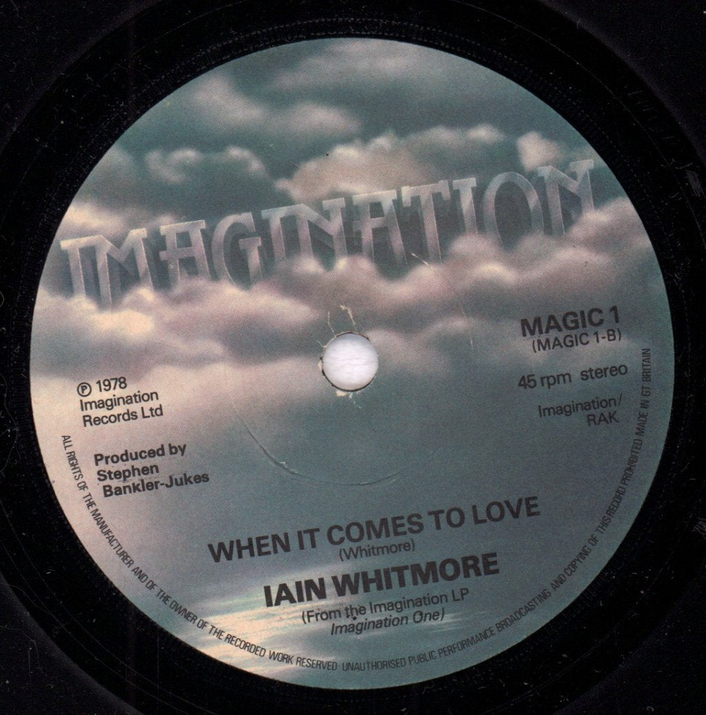 Iain Whitmore - All You Got To Do - 7 Inch