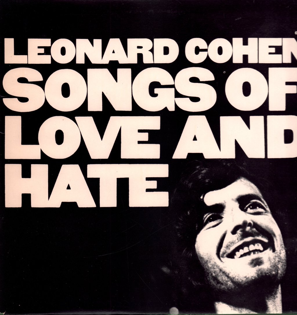 Leonard Cohen - Songs Of Love And Hate - Lp