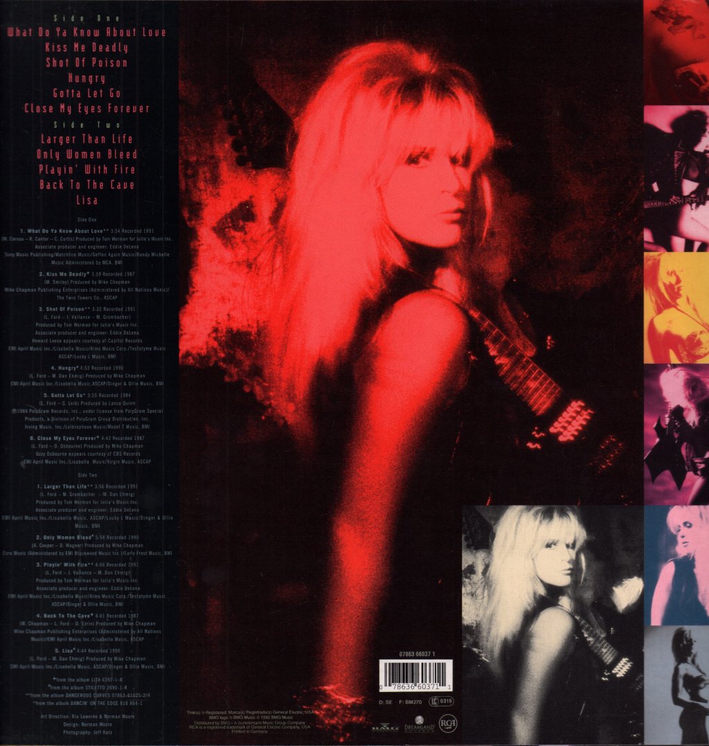 Lita Ford - Best Of - Lp