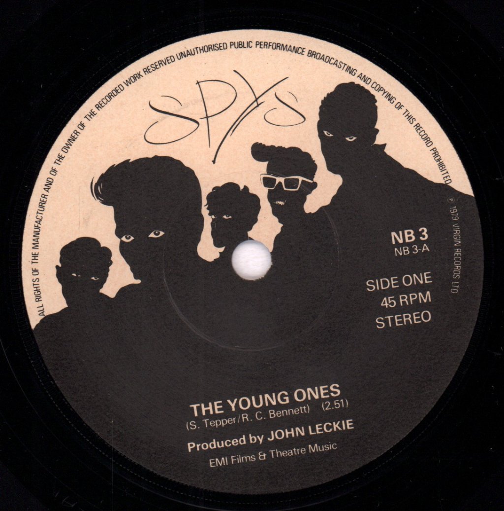 Spys (New Wave Group) - Young Ones - 7 Inch