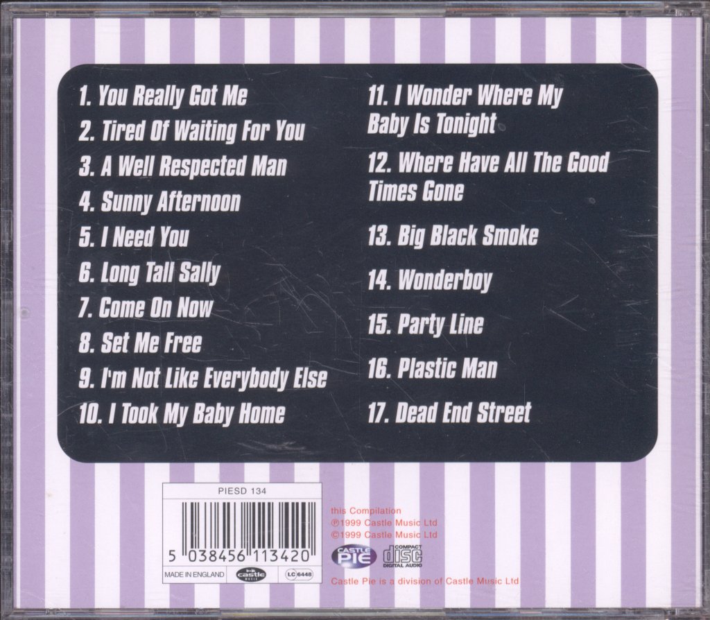 Kinks - It's The Kinks - Cd