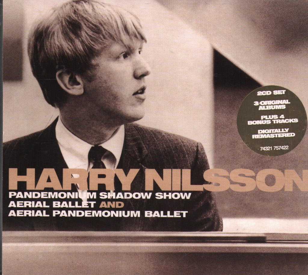 Harry Nilsson - Pandemonium Shadow Show / Aerial Ballet / Aerial Pandemonium Ballet - Double Cd