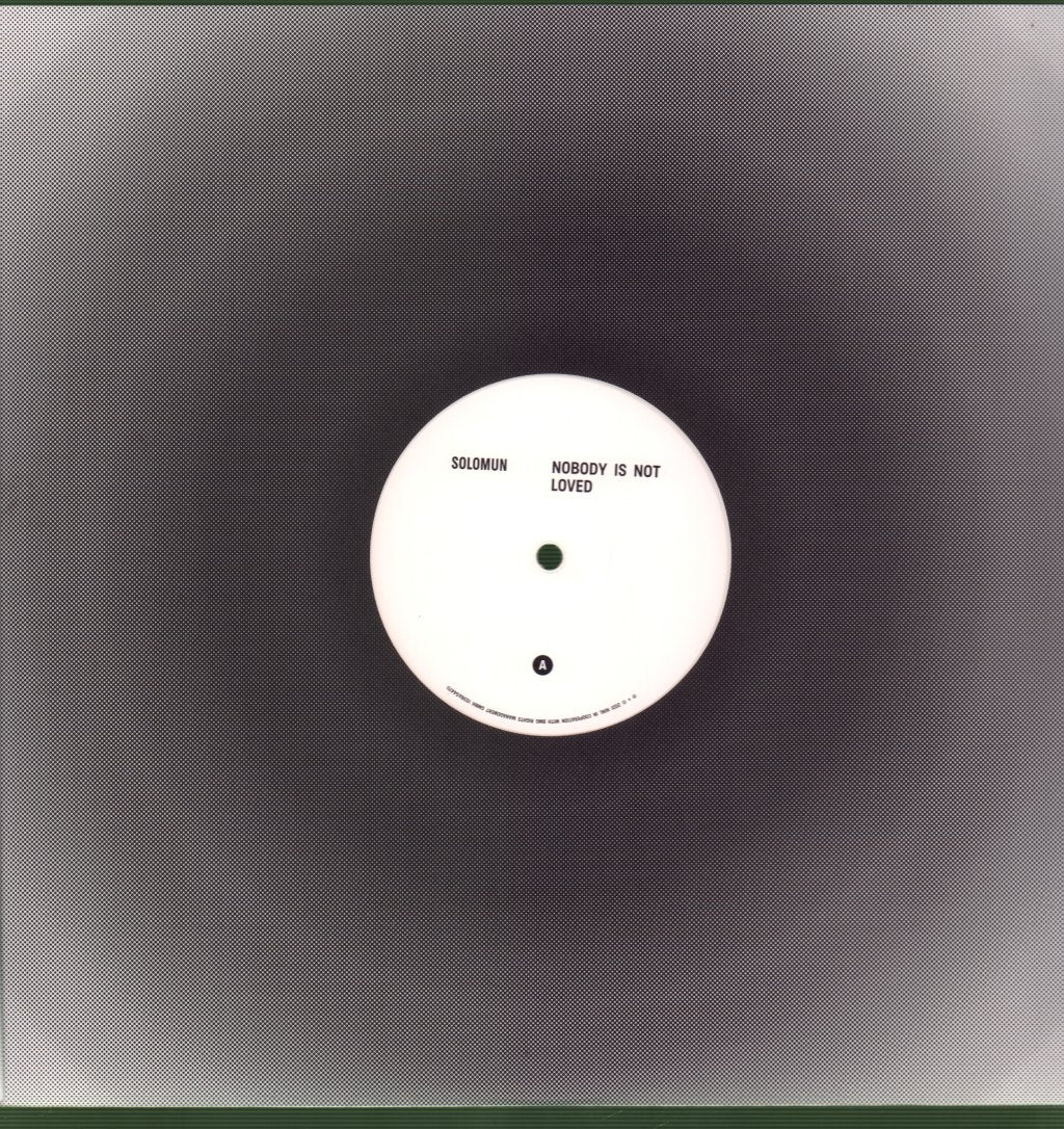 Solomun - Nobody Is Not Loved - Double Lp