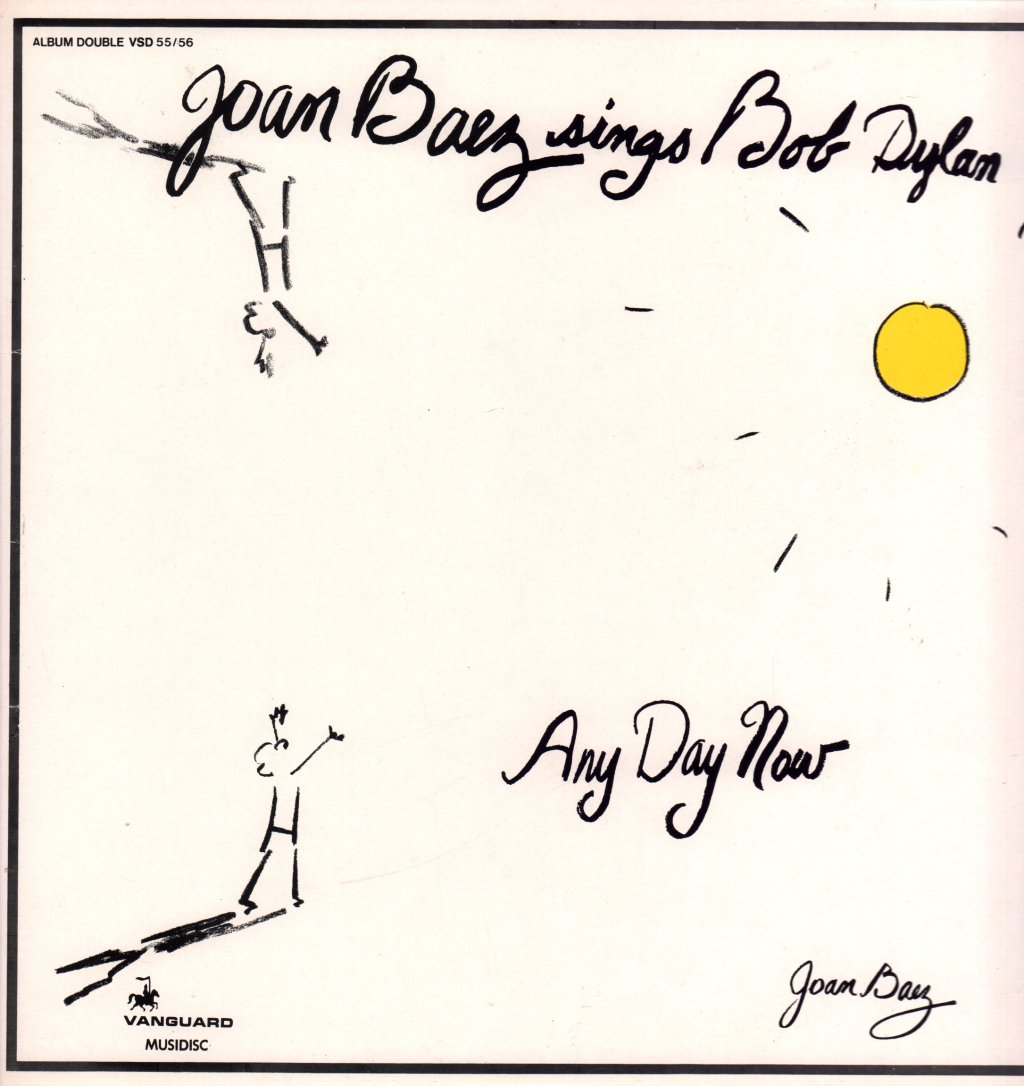 Joan Baez - Any Day Now (Songs Of Bob Dylan) - Double Lp