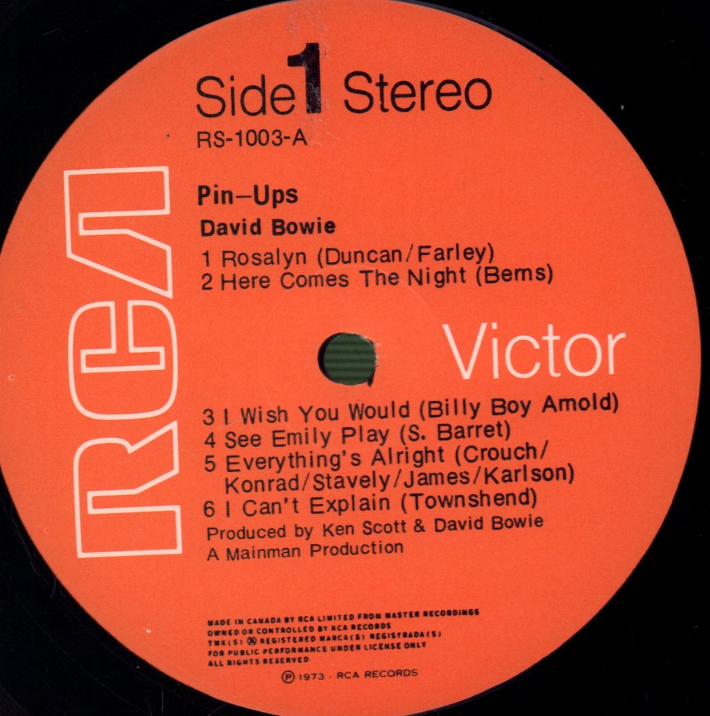 David Bowie - Pin Ups - Lp