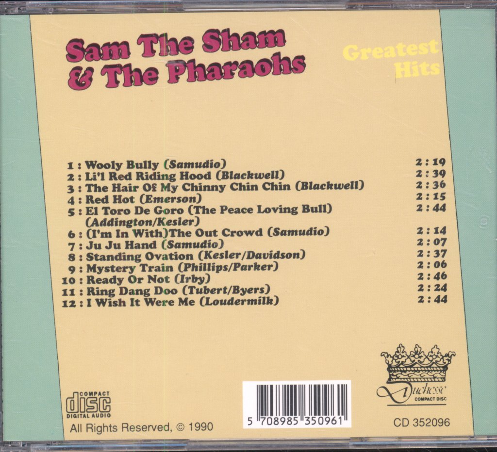 Sam The Sham & The Pharaohs - Greatest Hits - Cd