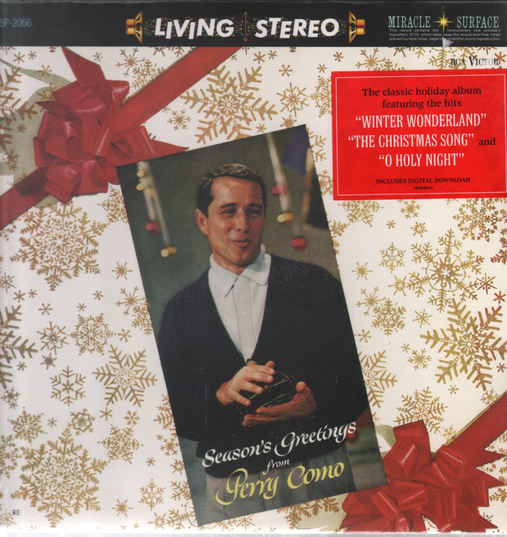Perry Como - Christmas Greetings From Perry Como - Lp