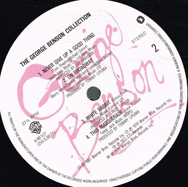 George Benson - George Benson Collection - Double Lp