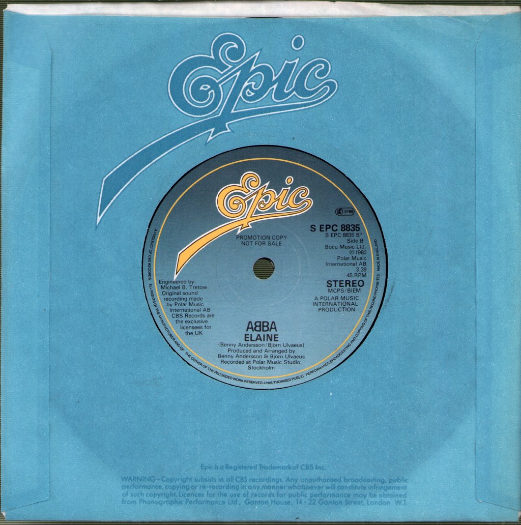 ABBA - Winner Takes It All - 7 Inch