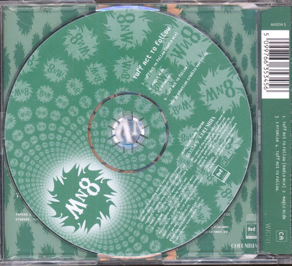Mn8 - Tuff Act To Follow - Cd