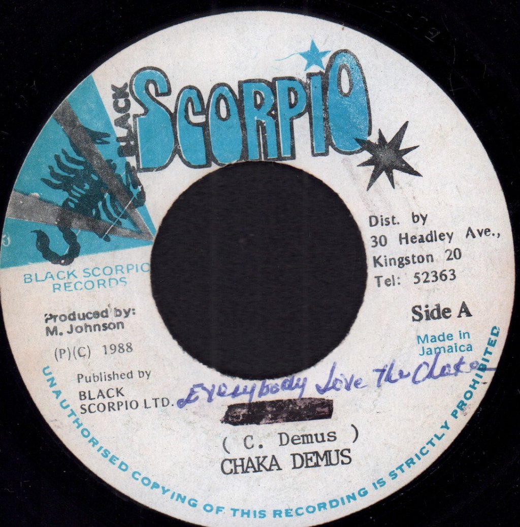 Chaka Demus - Everybody Loves The Chaka - 7 Inch