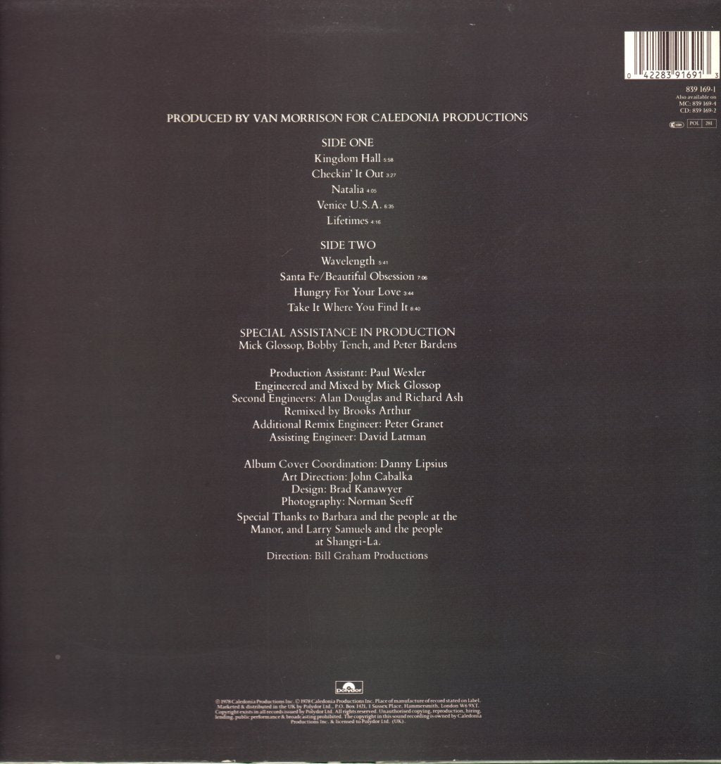 Van Morrison - Wavelength - Lp