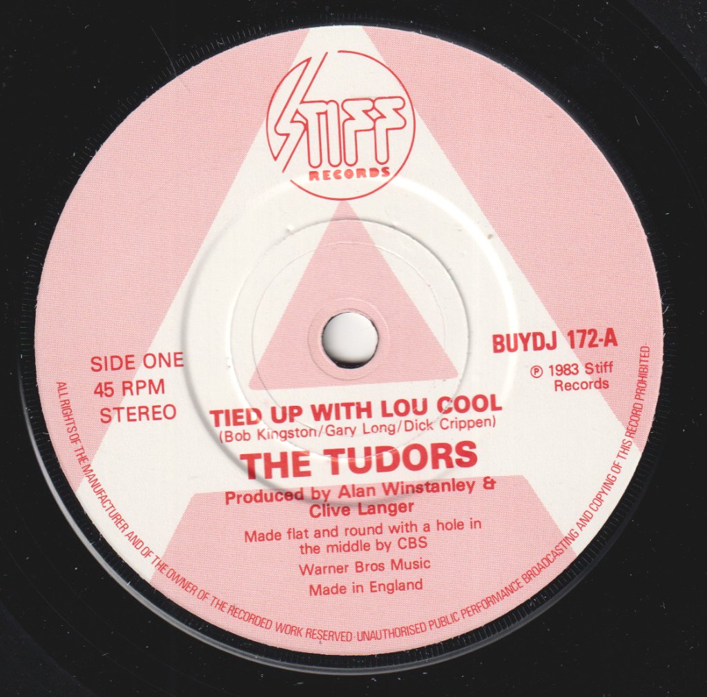 Tudors - Tied Up With Lou Cool - 7 Inch