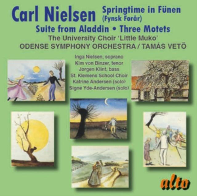 Veto - Springtime In Funen/Suite From Aladdin/3 Motets - Cd