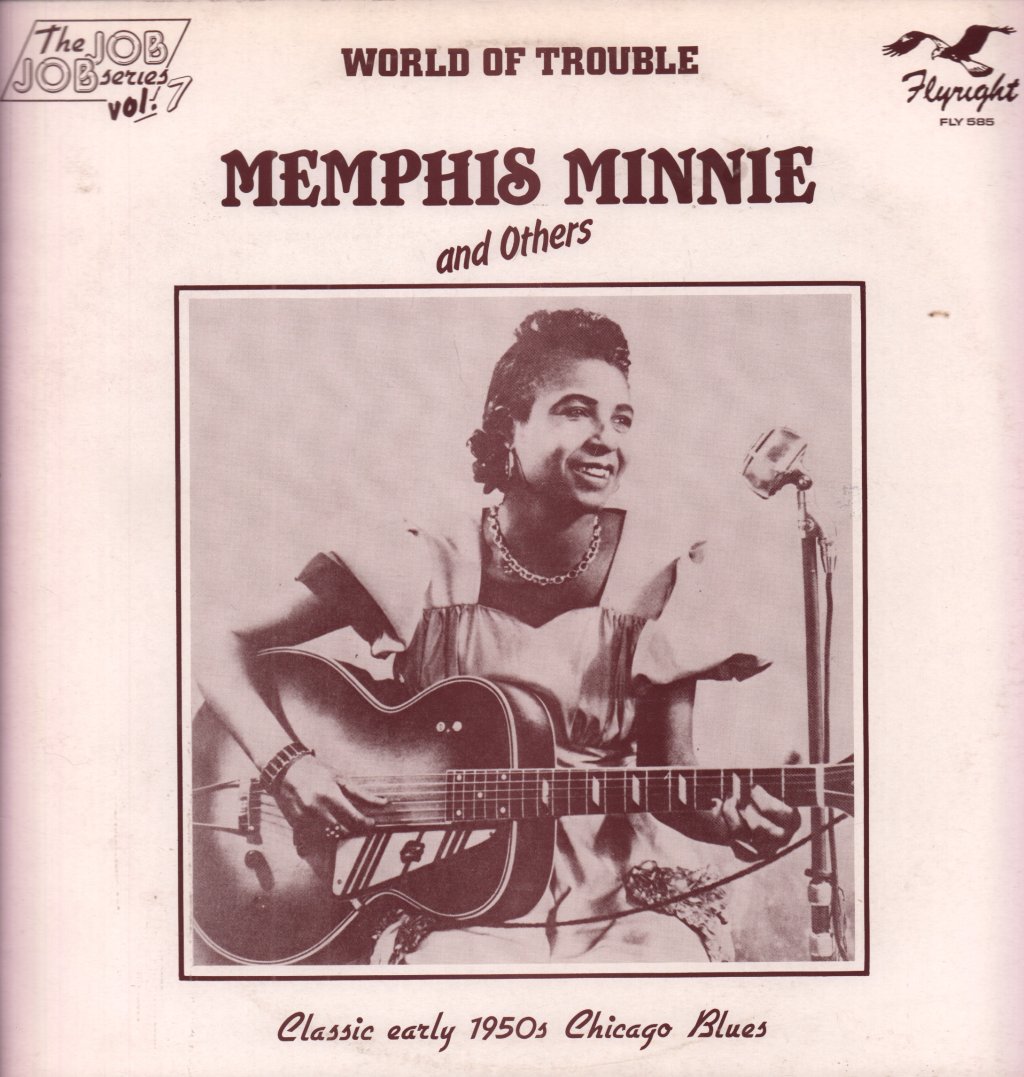 memphis minnie and others - World Of Trouble Classic Early 1950s Chicago Blues - Lp