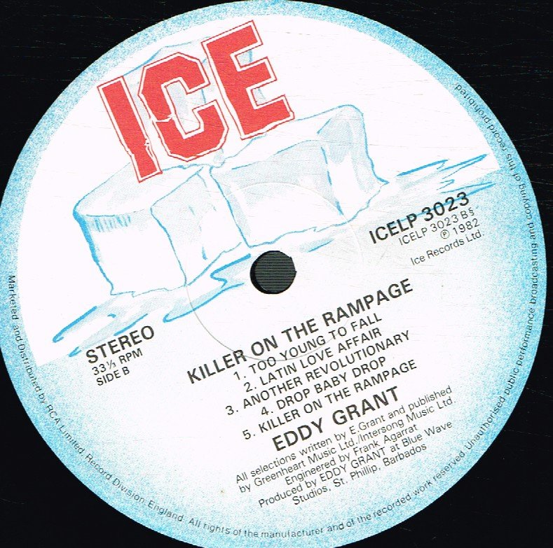 Eddy Grant - Killer On The Rampage - Lp