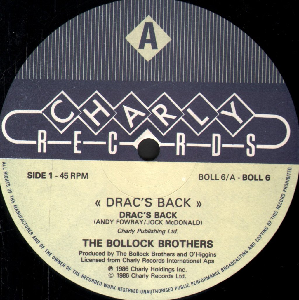 Bollock Brothers - Drac's Back - 12 Inch