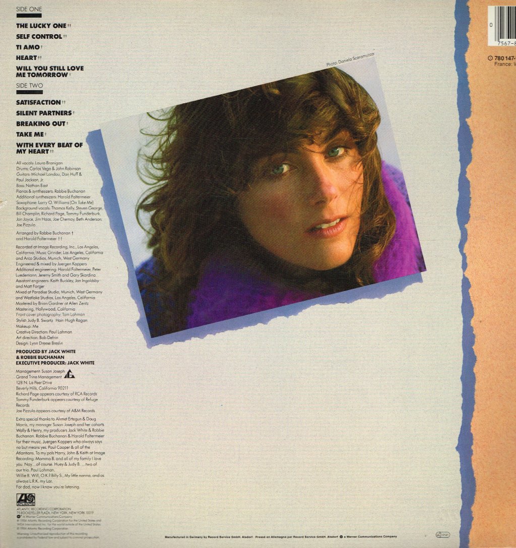 Laura Branigan - Self Control - Lp