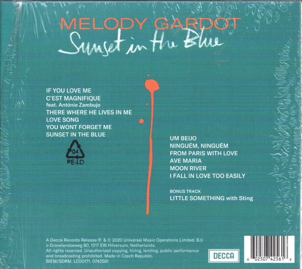 Melody Gardot - Sunset In The Blue - Cd