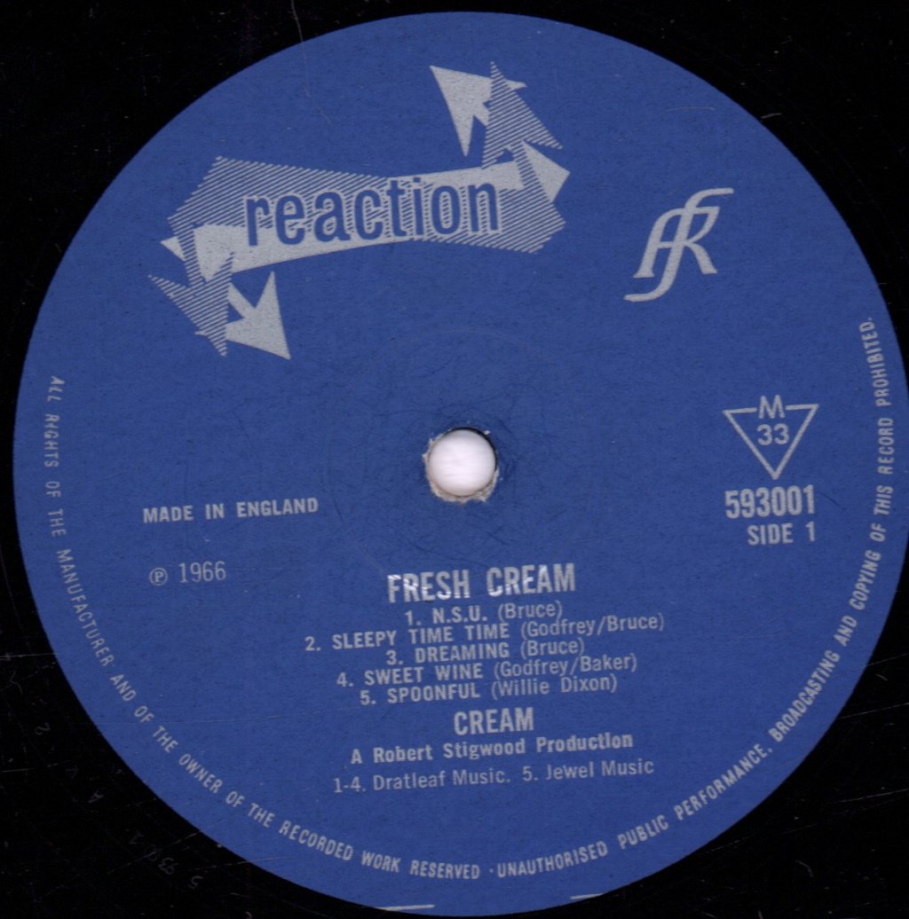 Cream - Fresh Cream - Lp