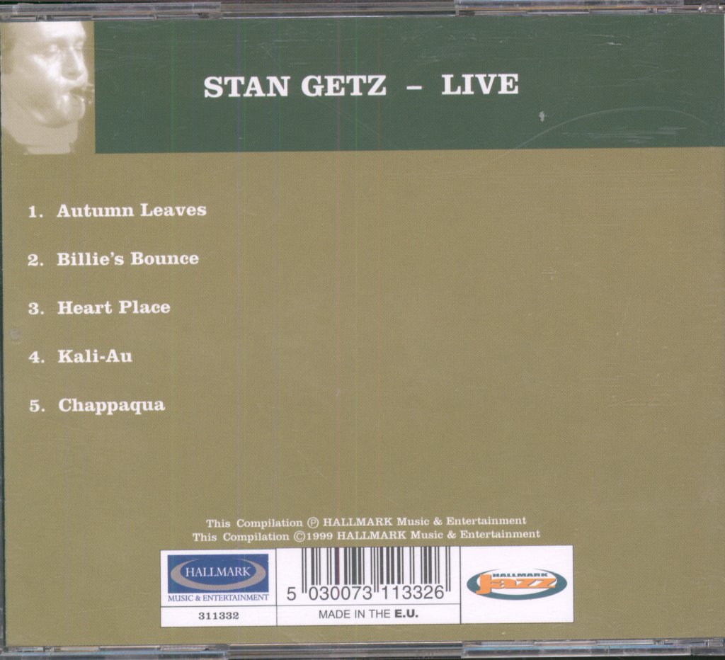 Stan Getz - Live - Cd