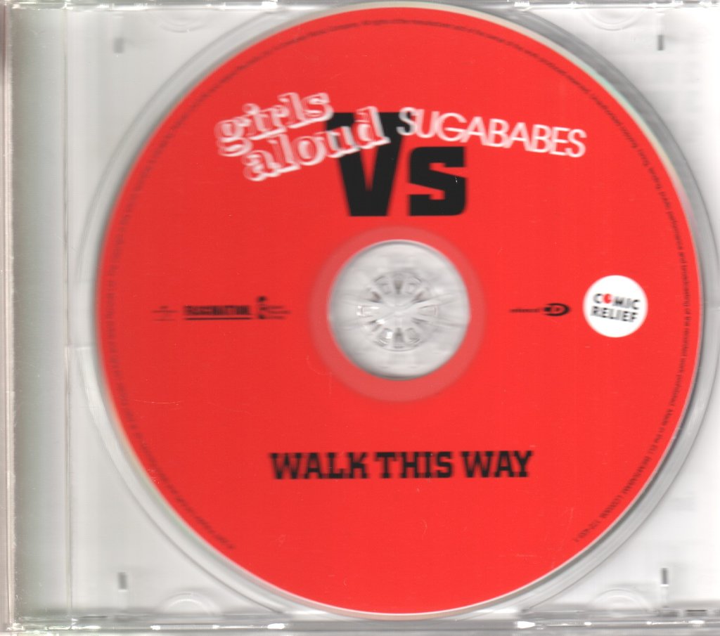 Sugababes Vs Girls Aloud - Walk This Way - Cd