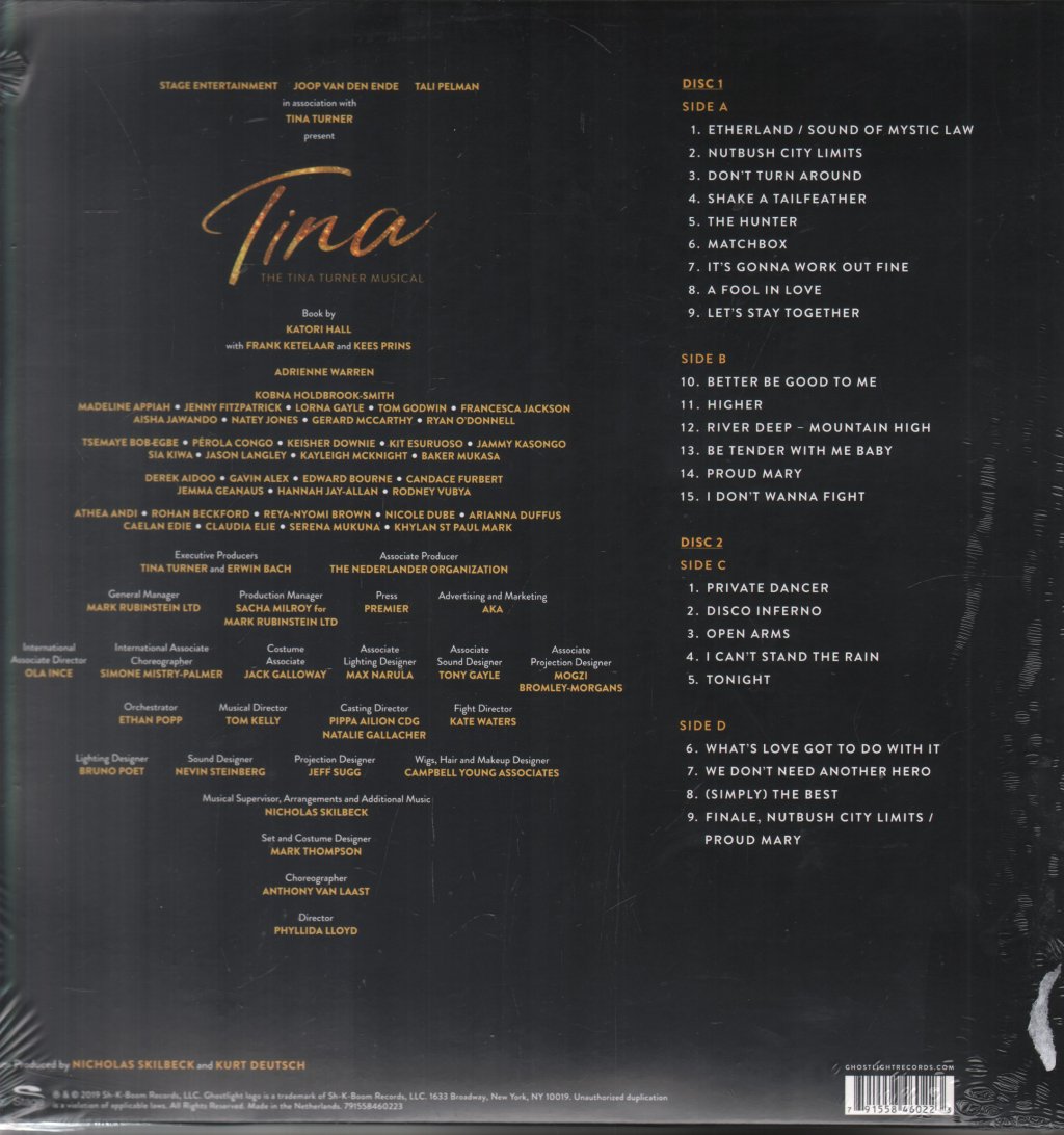Various Artists - Tina - The Tina Turner Musical (Original Cast Recording) - Double Lp