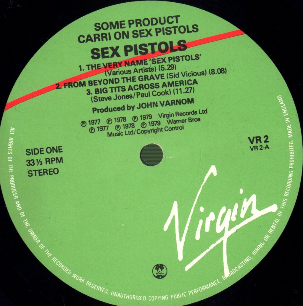 Sex Pistols - Some Product - Lp