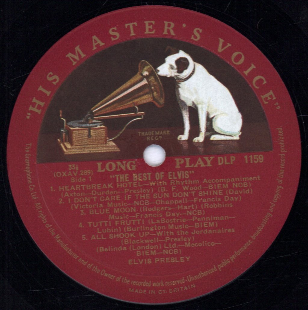 Elvis Presley - Best Of - 10 Inch