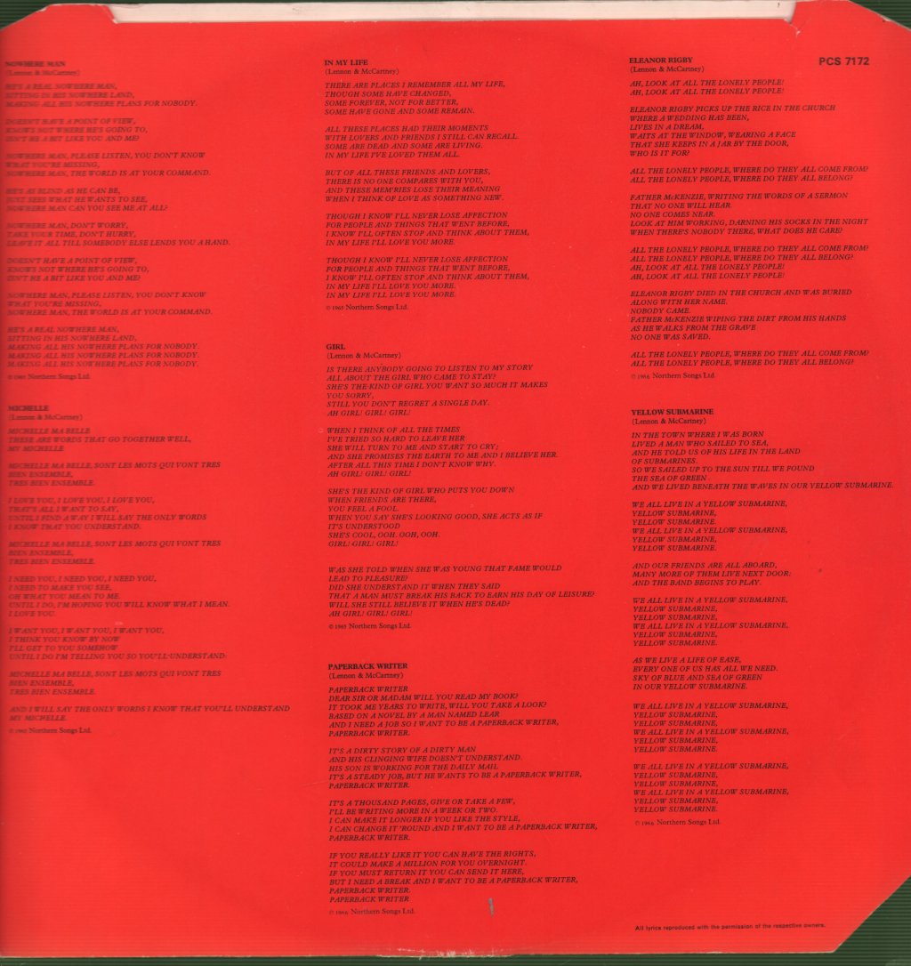Beatles - 1962-1966 - Double Lp