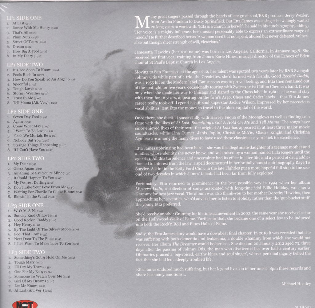 Etta James - Platinum Collection - Triple Lp