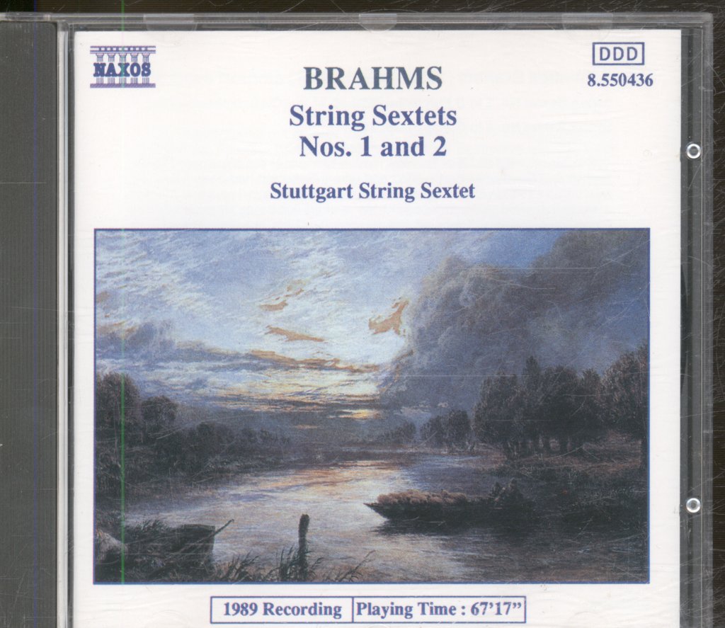 Stutgart String Sextet - Brahms - String Sextets Nos. 1 And 2 - Cd