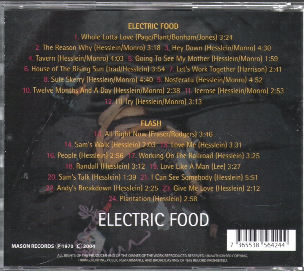 Electric Food - Electric Food / Flash - Cd